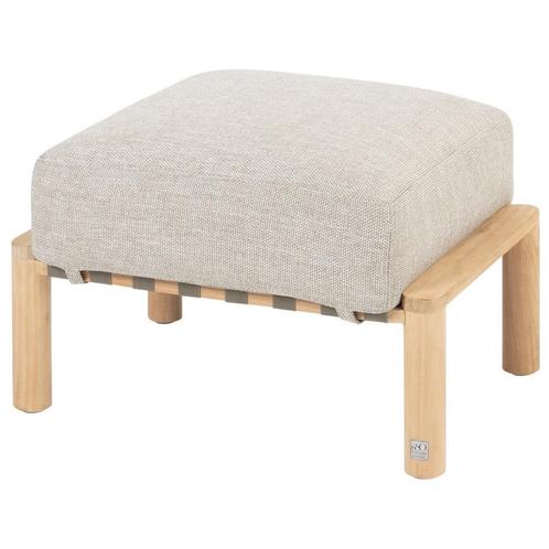 Lucas voetenbank natural teak 4 Seasons Outdoor
