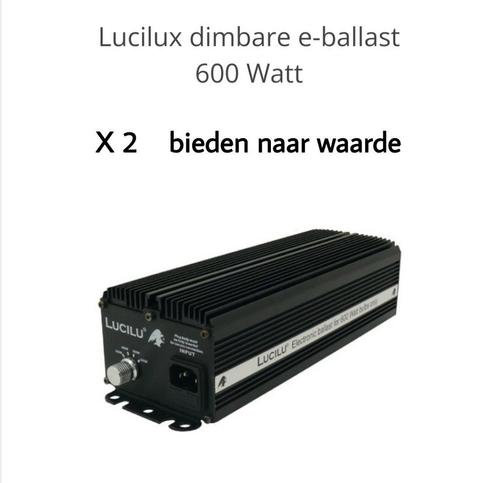 Lucilux dimbare e-ballast 600 Watt