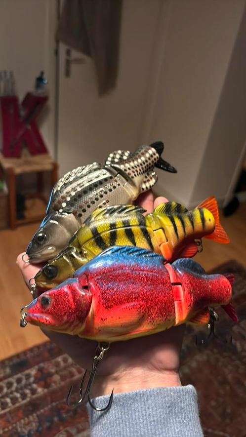 Lucky Lures Perch Swimbaits