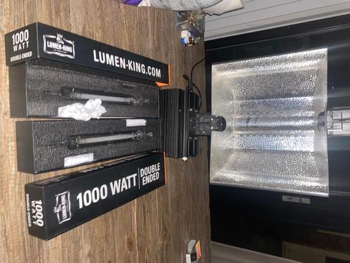 Lumen king 1000 watt double ended kweeklampen