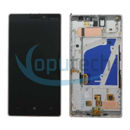 Lumia 930 LCD Screen with Frame Silver