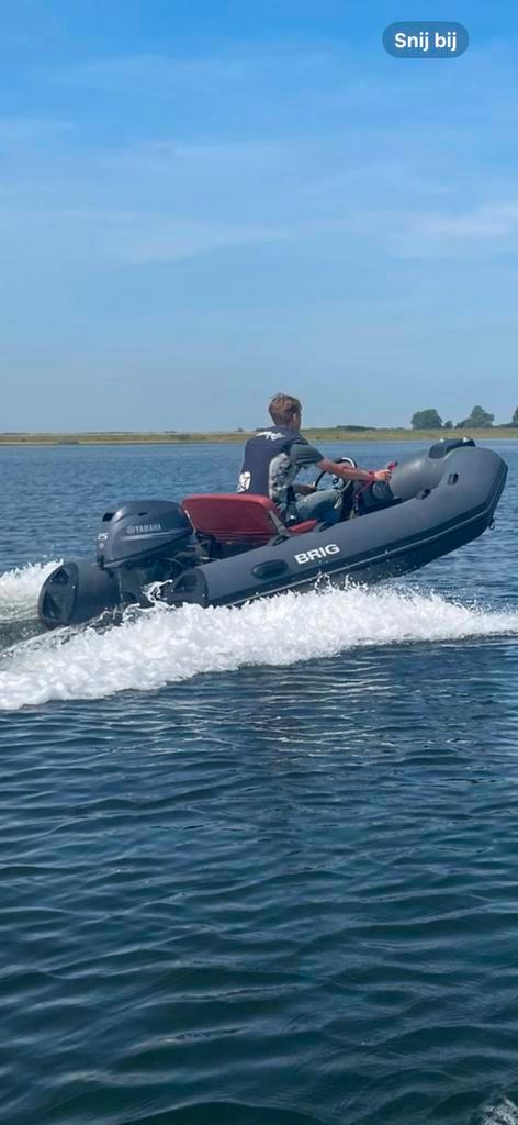 Luxe Brig 330 met 25 pk Yamaha GETS uit 2023 nieuwprijs 21k