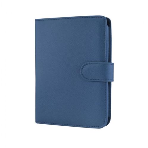 Luxe Donkerblauwe Leren Hoes Pocketbook Touch Lux 2 (Cover 