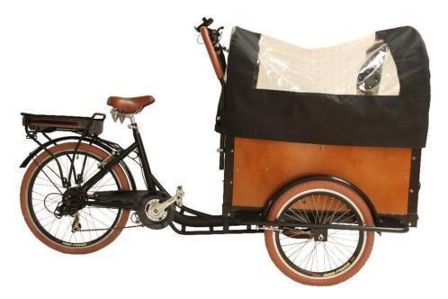 Luxe elektrische bakfiets, met Samsung accu, af fabriek.....