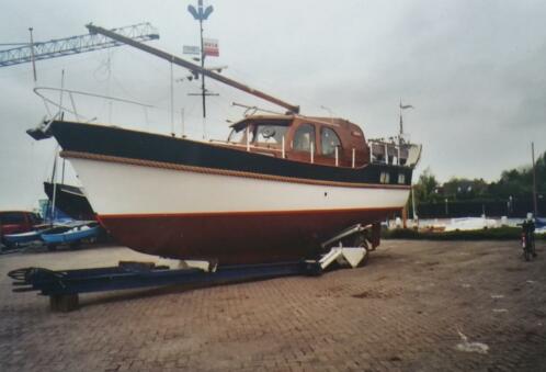 Luxe kotterjacht 11m 2x dieselmotor, lichte opknapper