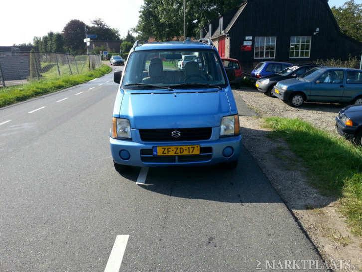 luxe Suzuki Wagon R  b.j.1999 apk 04-2015 airco enz.