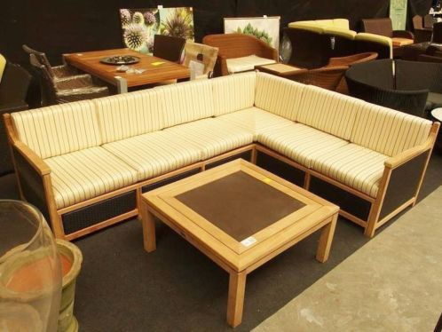 Luxe teak Loungeset