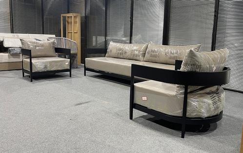 Luxe tuinloungeset 3-zits (240x80) 2x losse lounge (80x80)