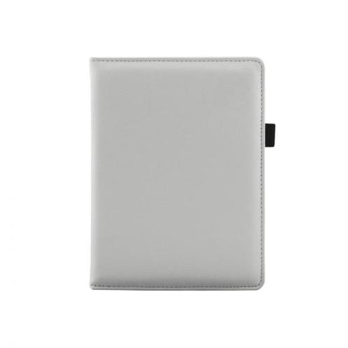 Luxe Witte Leren Hoes Kobo Aura H2O (Cover  Case  Bescherm