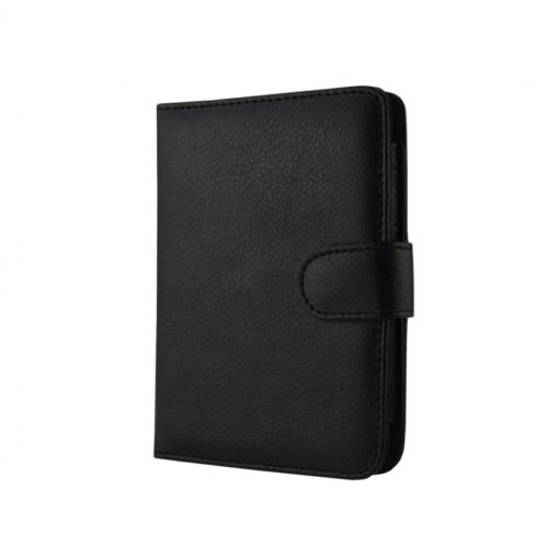 Luxe Zwarte Leren Beschermhoes Pocketbook Mini (Cover  Case