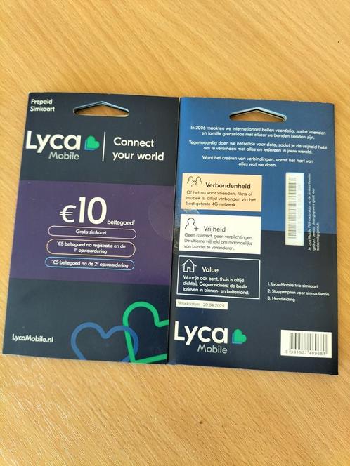 Lyca 200 cards Nieuw
