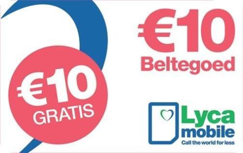 Lyca mobile prepaid beltegoed