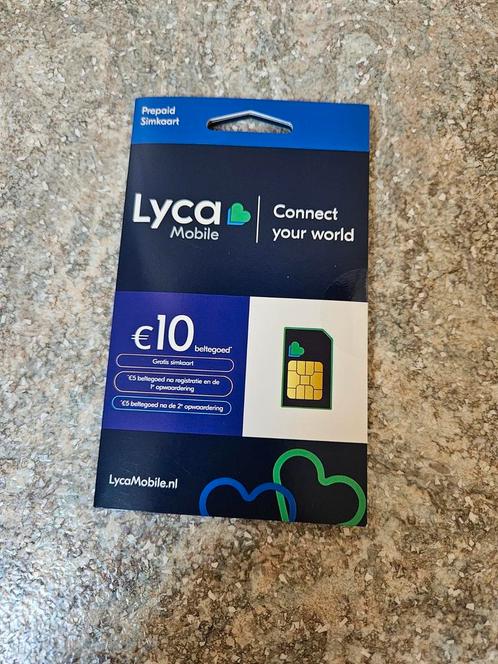 LYCA mobile prepaid simkaart