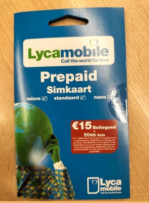 LYCA SIM Unieke Nummer 06.8600.5057