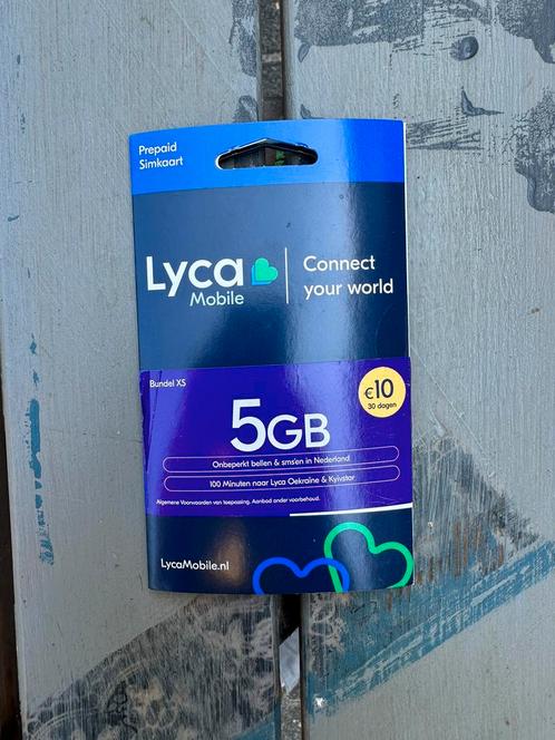 Lyca simkaart onbeperkt bellen en smsen in nl 30 dagen