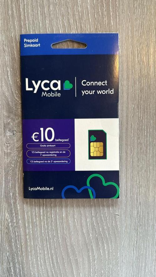 Lyca verkoop 0,65 per stuk lebara 2