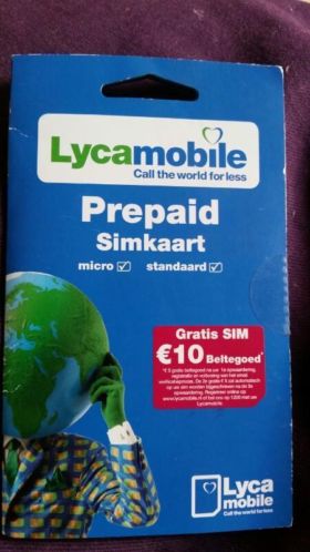 Lycamobile nieuw