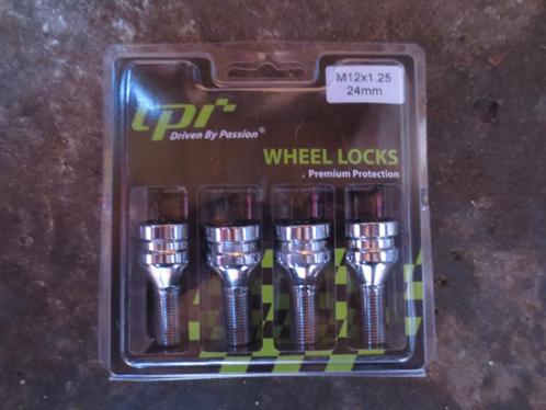  M12x1.25 TPI Velgsloten  Anti diefstal locks 24mm Bouten