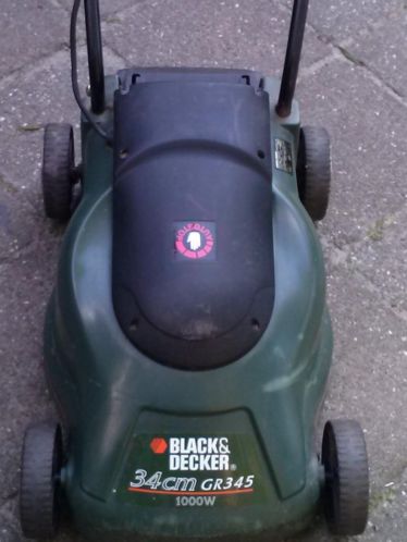 Maaier elektrisch blackamp Decker Gr 345 34 cm staat 1000 watt