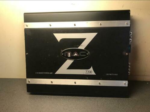 Mac audio z 1200watt versterker 