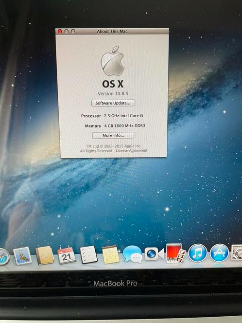 Mac book Pro 13 inch 2012 mid