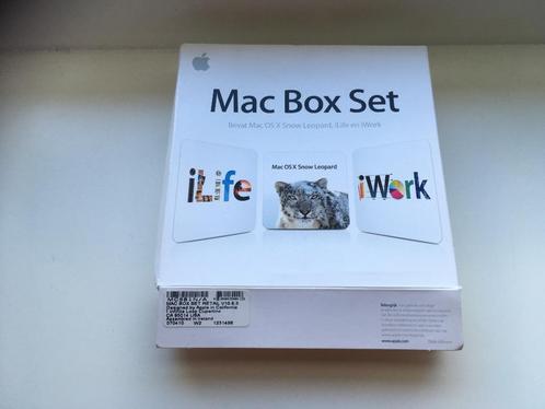 mac box set v10.6.3 mac os x snow leopard  ilife  iwork
