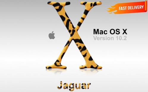 Mac OS X Jaguar 10.2 installatie CDx27s eMac G3 G4 G5 macOS