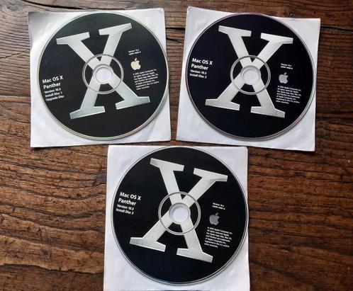 MAC OS X PANTHER INSTALL DISCS