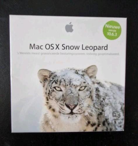 Mac OS X Snow Leopard 10.6.3 - gesealed