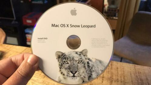 Mac OS X Snow Leopard installatie DVD