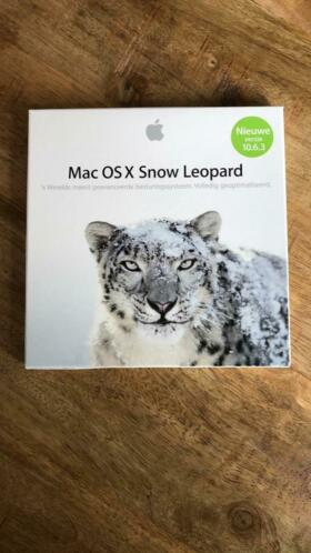 Mac OS X snow Leopard (nieuw) 10.6.3