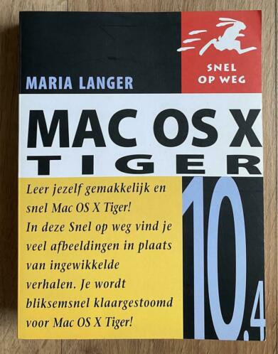 MAC OS X TIGER 10.4 ( Boek APPLE  ZGAN )