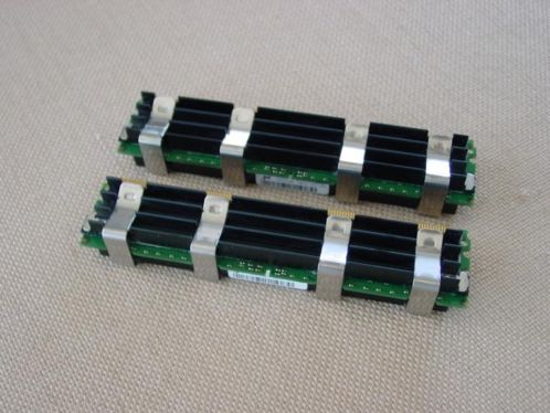 Mac Pro 1.1 Geheugen Micron 2 x 512 MB DDR 2 FB-Dimm 667 Mhz