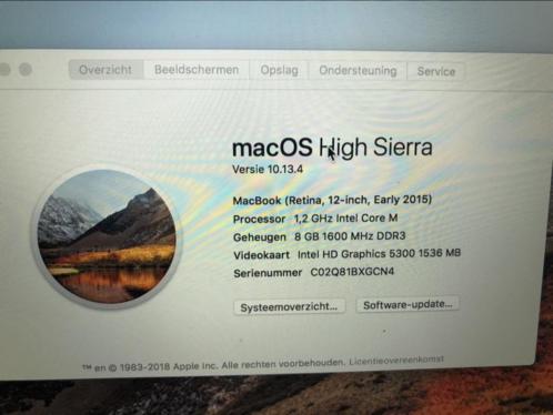 Macbook 12 inch 512GB early 2015 1.2 ghz M 8 gb