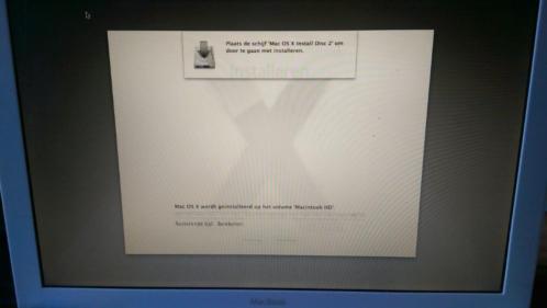 MacBook a1181 moet genstalleerd worden