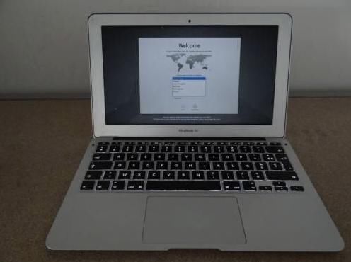 MacBook Air 11034 1,6GHz-4GB-128GBSSD-Mavericks
