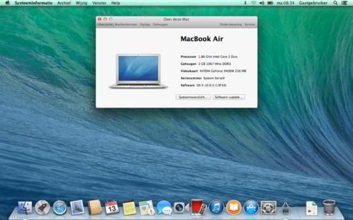 MacBook Air 13 inch - 2009 - gebruiksklaar en compleet