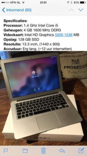 MacBook Air 13.3 2014