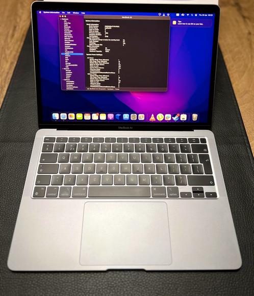 MacBook Air M1 16512 8C GPU, warranty till 04-2024, 29 cycl