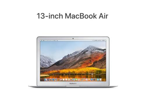 Macbook air nieuw in dichte doos