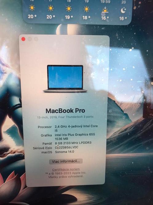MacBook PRO 13, 2019