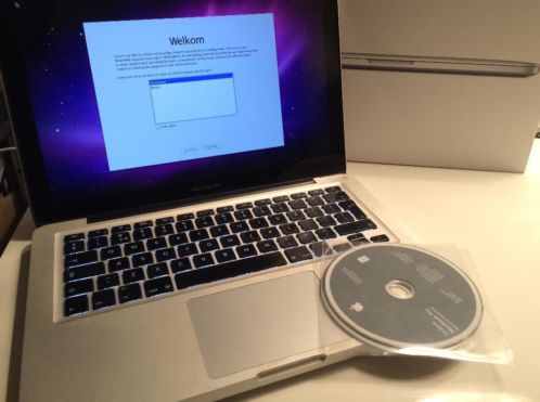 MacBook Pro 13 2,53 Core 2 Duo, 4GB, 250 GB schijf