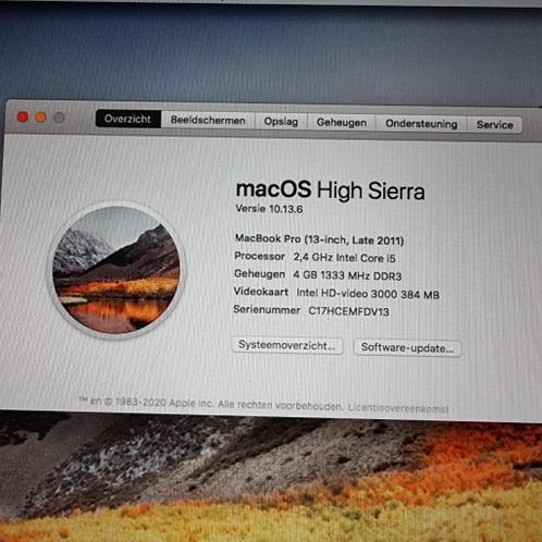 macbook pro 13 late 2011