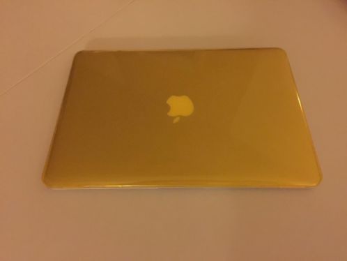 Macbook pro 13034 Hardcase NIEUW Transparant Geel