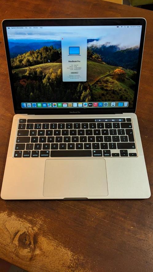 Macbook Pro 13,3 M1 16Gbyte 1Tb ssd - Silver