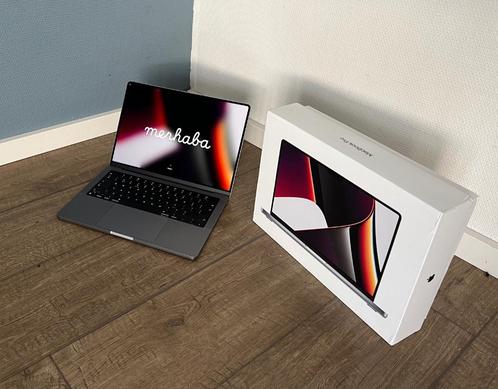 MacBook Pro 14-2021-m1 pro 8-14 core c-gpu- nieuw-4 cyclus