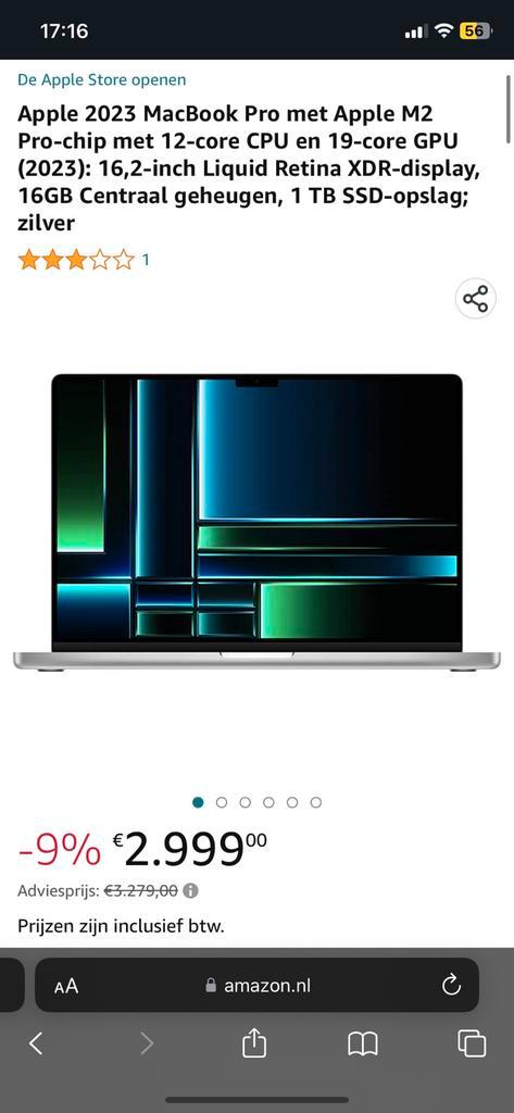 Macbook Pro 14 inch - M2 pro, 1TB