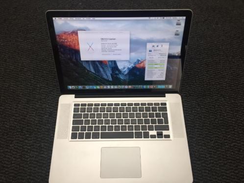 MacBook Pro 15 2009 C2D 2,4GHz8GB120GB SSD  500GB HDD