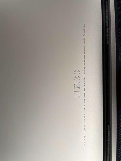 MacBook Pro 15 2019 i9 32gb 1tb ssd