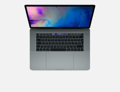 MacBook Pro 15 inch 2018 Silver 2,2GHz i7 32GB 256GB Nieuw